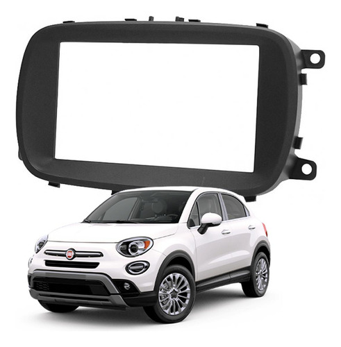 Marco Adaptador Pantalla Moldura 2 Doble Din Fiat 500x 2015