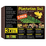 Suelo Exo Terra Plantation, 8 Cuartos, 3-pack