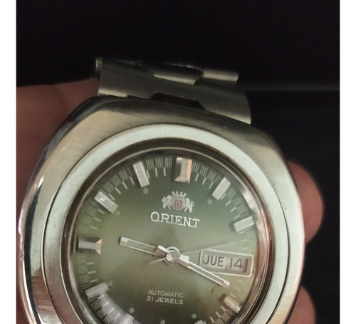 Reloj Orient Automatico 21j Pieza Unica Original Tenelo Ya