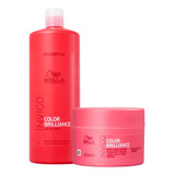 Shampoo E Máscara Color Brilliance - Wella