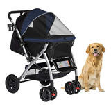 Carro De Viaje Para Perros/gatos/mascotas Hpz Pet Rover Prem