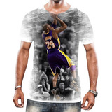 Camiseta Camisa Kobe Bryant Homenagem Basket Black Mamba 3