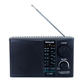 Radio Portátil Philco Ic-x60 220v 4 Bandas Am-fm-sw1-sw2