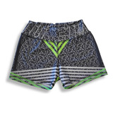 Calza Corta Short Mujer Deportivo Sublimada W084 Newod Lycra