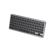 Teclado Inalámbrico Dual Con Bluetooth 5.0 Y Receptor 2.4g