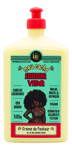 Lola Meu Cacho Minha Vida Crema De Peinar Rulos 500gr Local