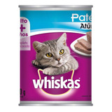 24 Latas Grandes Whiskas Paté Atún Para Gato 