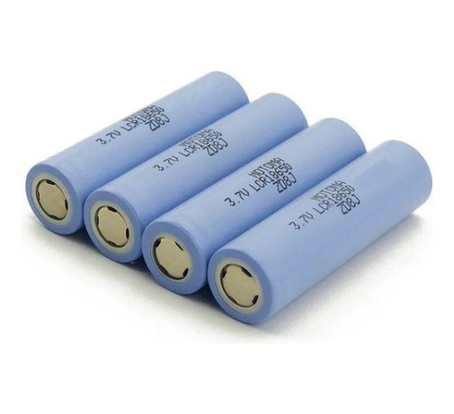 Bateria Pila Recargable 18650 3.7v 2500 Mah Reales Pack X 2