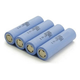 Bateria Pila Recargable 18650 3.7v 2500 Mah Reales Pack X 2