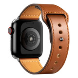 Pulseira Couro Compatível Com Apple Watch 49mm Ultra