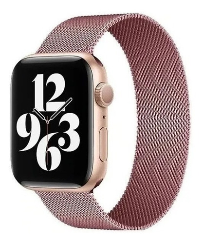 Pulseira Milanese Compatível Com Apple Watch Série 7 41/45mm