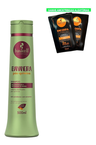 Shampoo Bananeira 500ml Haskell