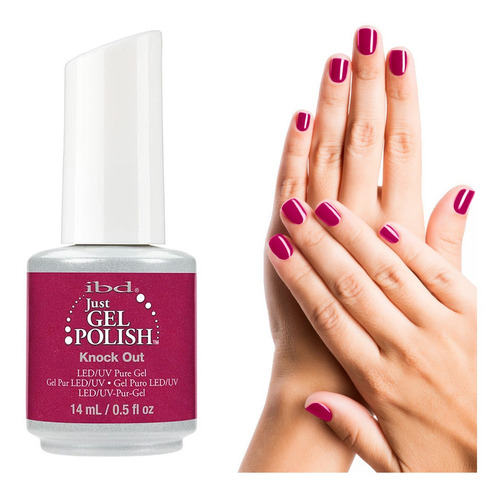 Gel Polish Ibd Profesional Uñas Knock Out 14ml