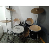 Bateria Mapex Tornado+ Platillos Hit Hat, Raid Y Crash