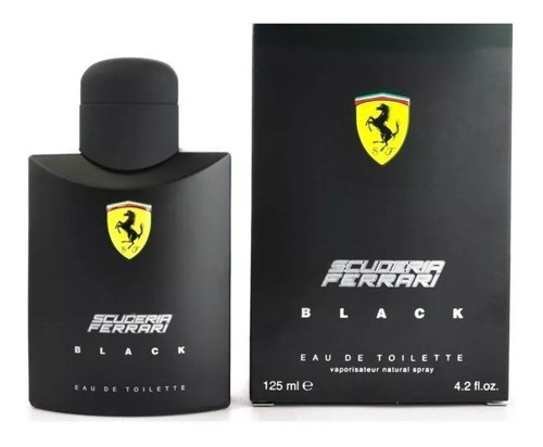 2x Ferrari Black Scuderia Edt 125ml Original E Lacrado