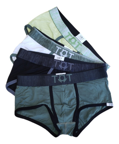 Pack X 4 Boxer Mini Calzoncillo Bamboo Hombre