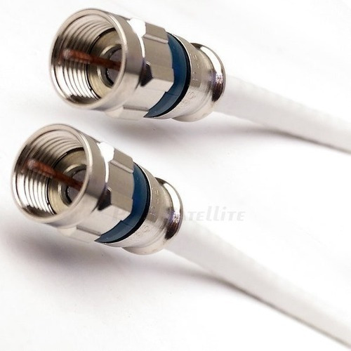 Cable Coaxial Rg6 Tv Cable Satelital 3mts Con Conectores