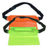 #2 Pack Bolsa De Cintura Impermeable For Playa