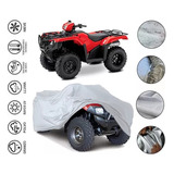 Cubre Impermeable Moto Para Cuatrimoto Honda Trx520fm