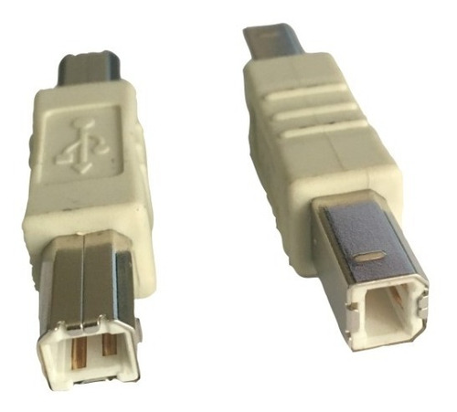 Adaptador Impresora Usb 2.0 Tipo B Macho A Usb B Macho