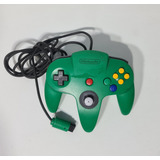 Controle Para Nintendo 64 Verde Original Analógico 100%