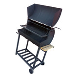 Parrilla Tambor 78x51cm C/base Altura Regulable  J.p. Grill 