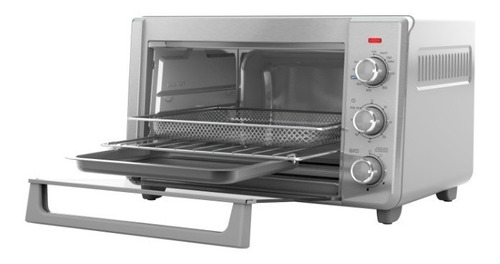 Horno Tostador Y Freidor Aire Black + Decker Inox Cap 21.8 L