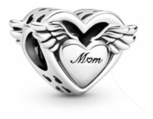 Pandora Original Charm  Mum, Plata De Primera Ley