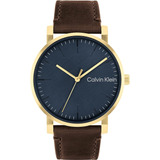 Reloj Calvin Klein Con Caja De Acero Inoxidable De Cuarzo Y 