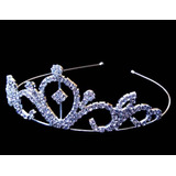 Corona O Tiara De Cabello Con Brillos