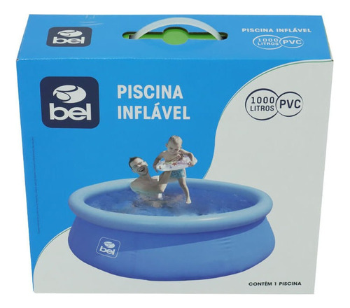 Piscina Bel Inflável Infantil 1000 L (1,68 M X 51 Cm)