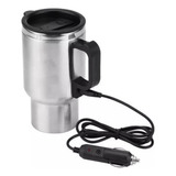 Vaso Auto Acero Tazon Mug 12v 480ml Térmico Conexion Auto