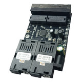 Switch Placa Rede Metro Gbic A B  4p Rj45  Fast Poe Reverso