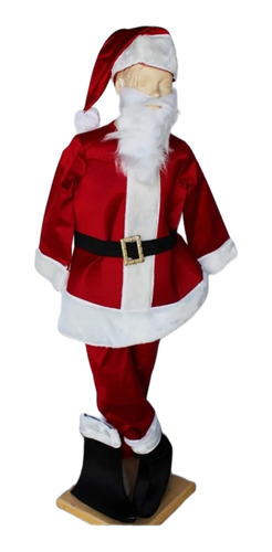 Disfraz Santa Claus Infantil, Excelente Calidad, Envío Grati