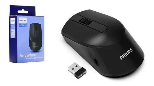 Mouse Inalámbrico Philips Spk7374 Revogames Premium