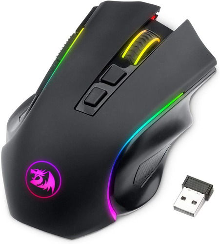 Redragon M602 Mouse Inalámbrico Para Juegos Con Retroilumina