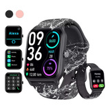 Smartwatch 1.8''  Reloj Inteligente Bluetooth Llamada Alexa 