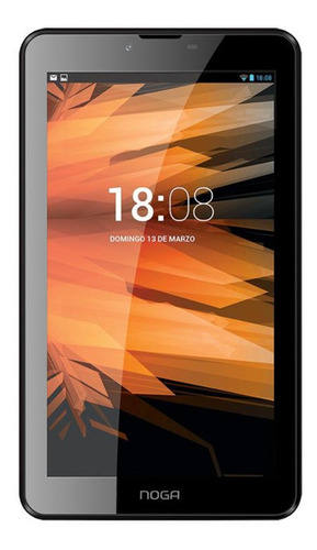 Tablet  Noga Nogapad 7g Android 10.0 Go Edition 7  Con Red Móvil 16gb Color Negro Y 1gb De Memoria Ram