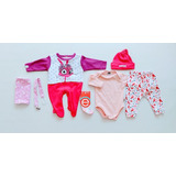 Ajuar Bebe Nacimiento Conjunto Nena Body Pack Enterito Beba