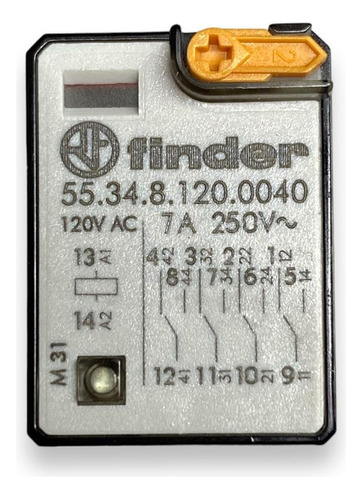 Finder 55.34.8.120.0040 Relevador 120v Ac 