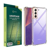 Capa Hprime Lightcase Transparente Para Galaxy S21 Plus