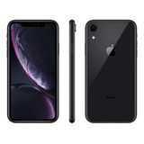 iPhone XR Muito Bom 64gb Preto + Capinha Liquid Air Spigen