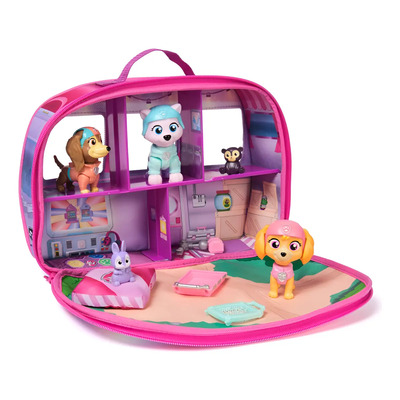 Paw Patrol Mundo De Skye - Set De Rescate Con Figuras De Skye, Everest Y Liberty Con Cabezas Móviles Y Rv Camper, Juguetes Para Niños De 3 En Adelante | Envío gratis
