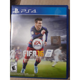 Fifa 16 Ps4 Original Formato Fisico Caratula Messi