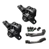 Kit X 2 Caliper De Freno Shimano Tx 805 Delantero + Trasero