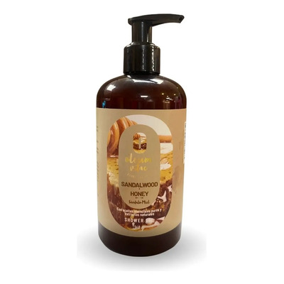 Gel De Ducha Con Aceite Esencial De Sándalo Miel 360 Gr | Meses sin interés