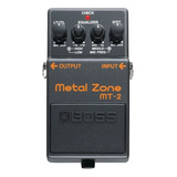 Pedal De Efectos Boss Metal Zone Mt-2 Para Guitarra.