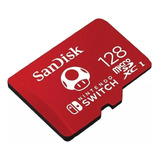 Memoria Micro Sd 128gb Sandisk Nintendo Switch Original