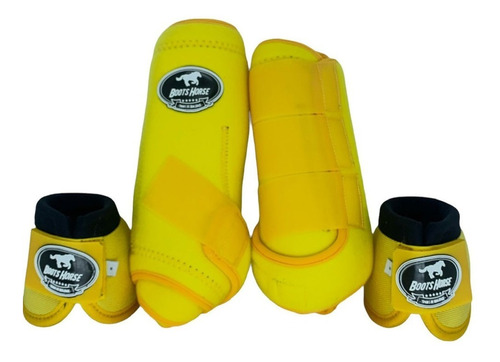 Kit Color - Caneleiras Boleteiras E Cloche Boots Horse