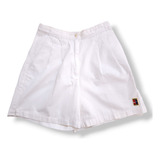 Bermuda Short Nike Vintage Blanco Talle S